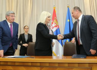 BEOGRAD: Potpisan ugovor vredan 310 miliona dinara za Fabriku vode
