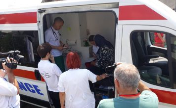 MOBILNA KLINIKA i rusko – srpski medicinski tim u Požegi