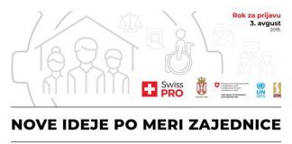 NOVE IDEJE PO MERI ZAJEDNICE Konkurs otvoren do početka avgusta