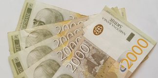 ZARADE ZAPOSLENIH Prosek za februar oko 95.000 dinara