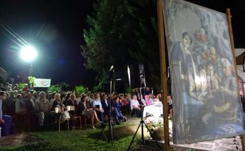 NA GOSPOJINU ISPRED BELE CRKVE KARANSKE U ČAST SLIKARA MIHAILA MILOVANOVIĆA