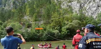 PREKOGRANIČNA SARADNJA Vežba jedinica civilne zaštite u Mokroj Gori