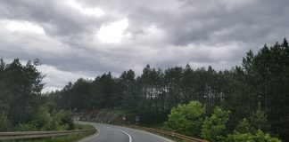 ZATVORENA DEONICA AUTO-PUTA OD LJIGA DO PRELJINE